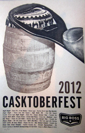 Casktoberfest poster